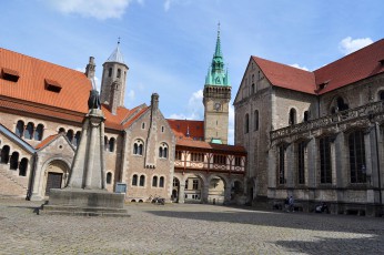 Burg Dankwarderode und Domkirche St. Blasii